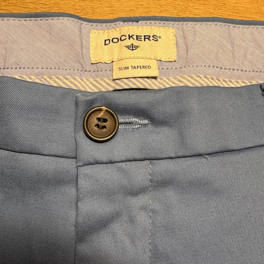 Dockers Slim Tapered Blue Pants